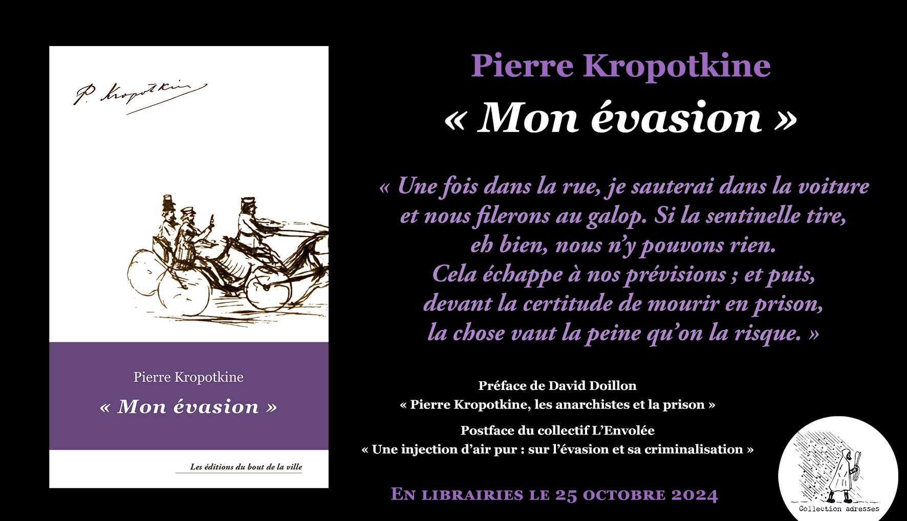 Pierre Kropotkine, "Mon évasion"